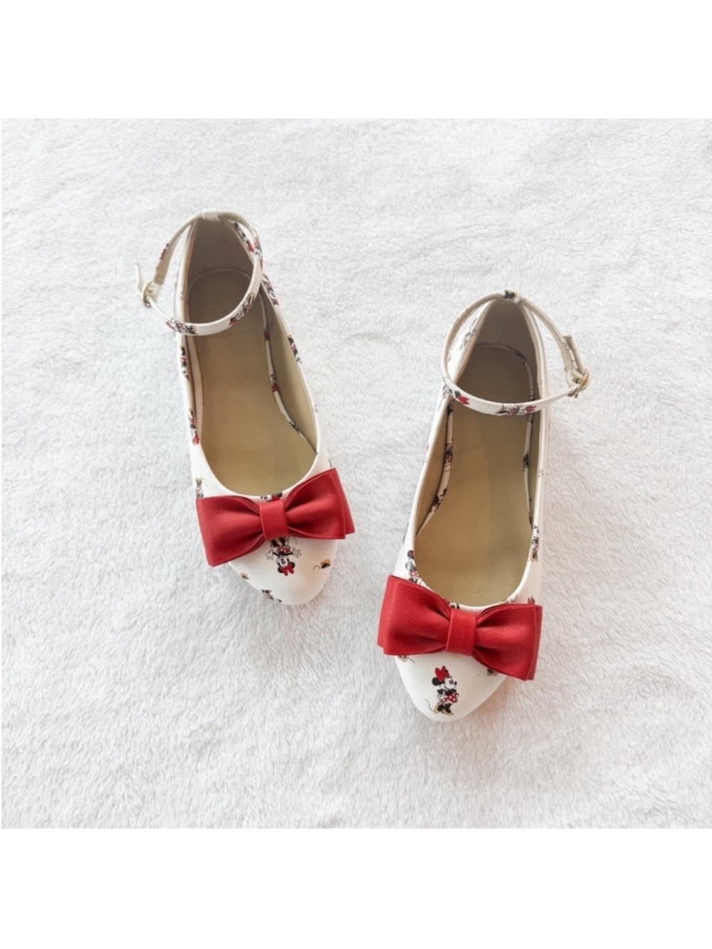 Janie and Jack Minnie Mouse dress shoe girls size 1 - Picture 2 of 8